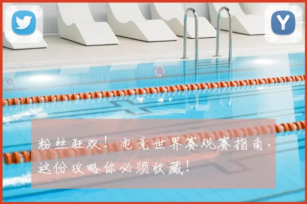 粉丝狂欢!电竞世界赛观赛指南,这份攻略你必须收藏!